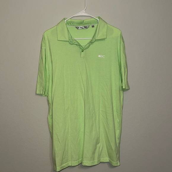 Black Clover Live Lucky Comfort Golf Polo - Green - XL.  Y - Picture 1 of 7